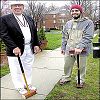 Bill Krause of Ginger Cove on left and Ian Hanover of St. Johns on right. Photo courtesy of Joan C. Williams of Ginger Cove. | Photo by Generic Staff Writer