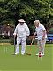 Bill Krause (left) and Albert Brown consider strategy in the Masters final. | Photo by Maryland Senior Olympics 2013