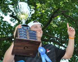 Current Champion Samuel Reid, comes back this year playing in the Singles event. | Photo by Taylor Lawson