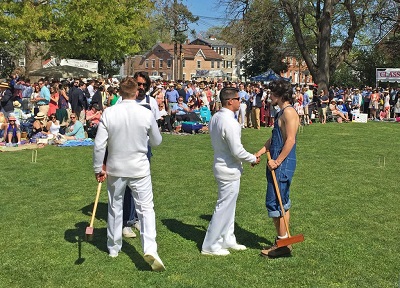 Start of the games. | Photo by Generic Staff Writer