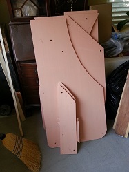 Kit includes all the pre cut and drilled panels. Only sanding and painting required. | Photo by Michael Rumbin