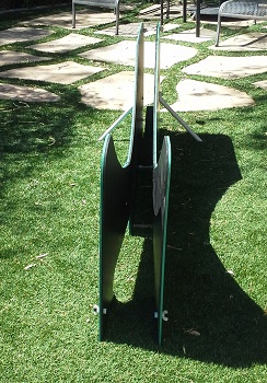 Front looking back to caddy wheel. | Photo by Michael Rumbin